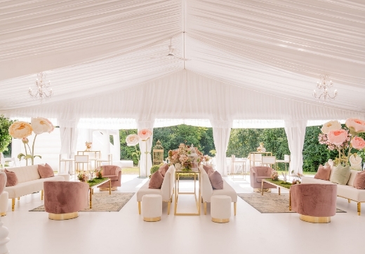 Services - Tent rental setup in Pittsburgh for outdoor events